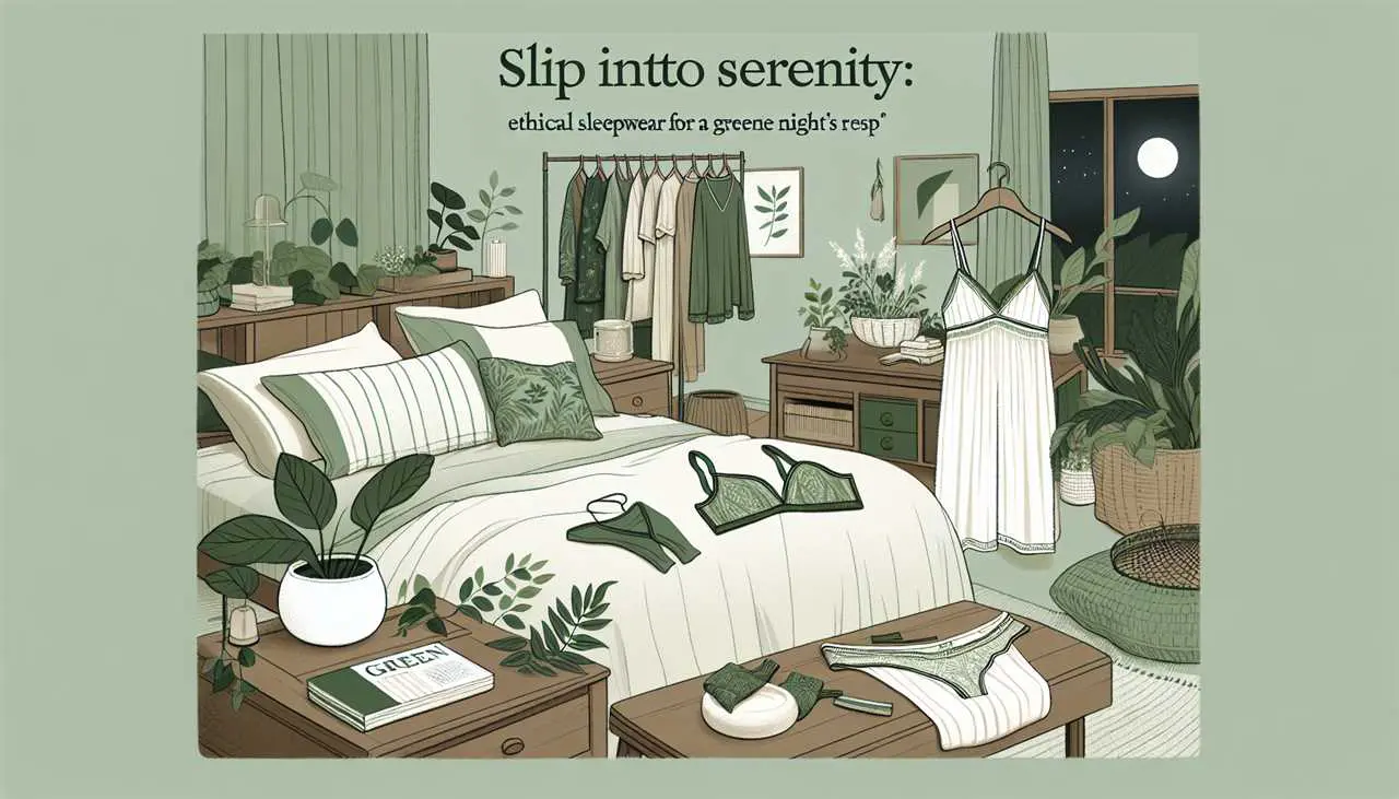 Slip into Serenity: Ethical Sleepwear and Lingerie for a Greener Night's Rest