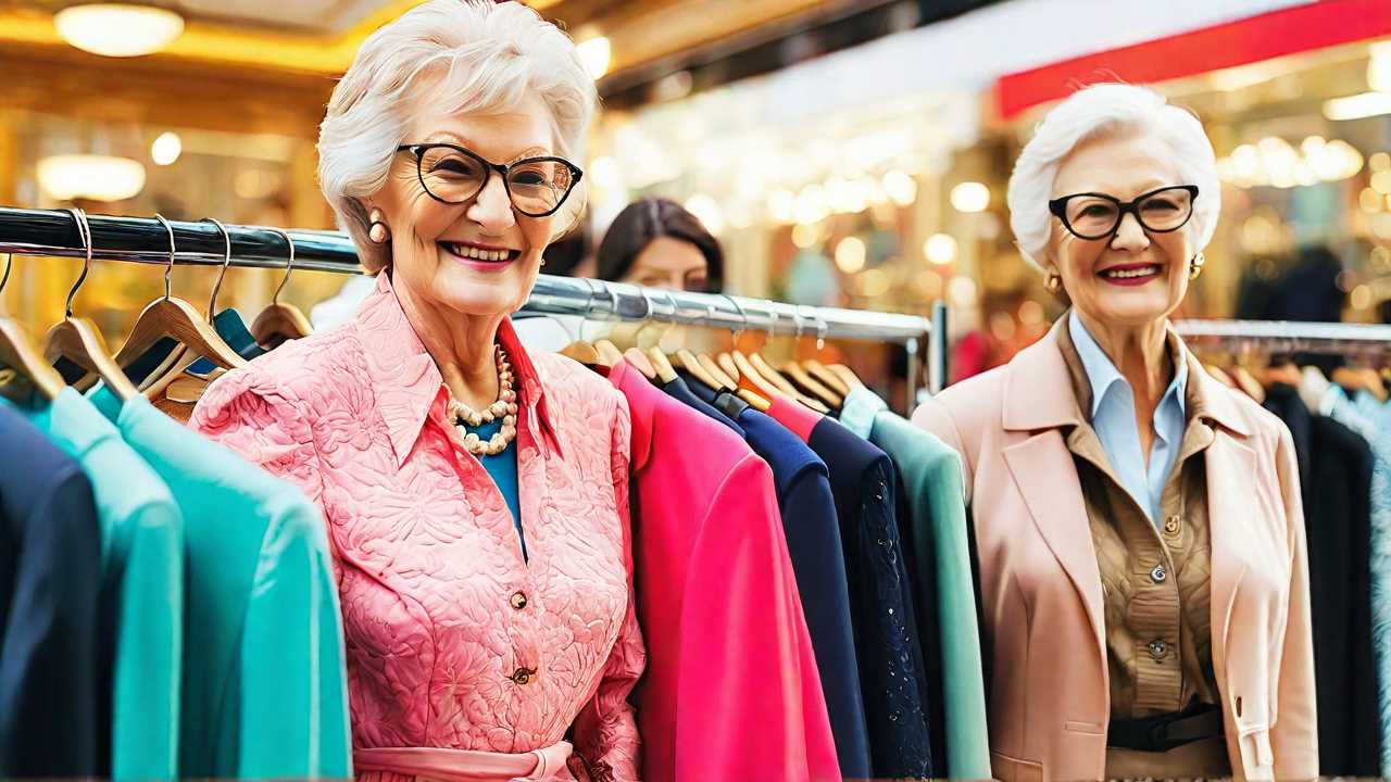 What fashion options are there for seniors looking for style?